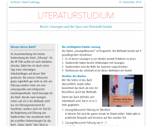 Buchrezension Daniel Zurbrügg